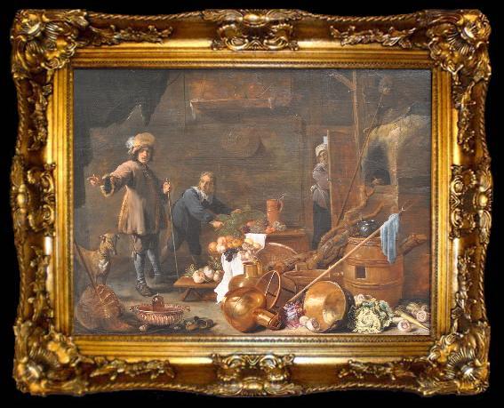 framed  David Teniers the Younger An Artist in his Studio, ta009-2